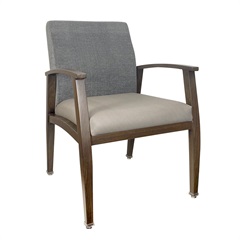 Kendall Wood-Look Aluminum Chair